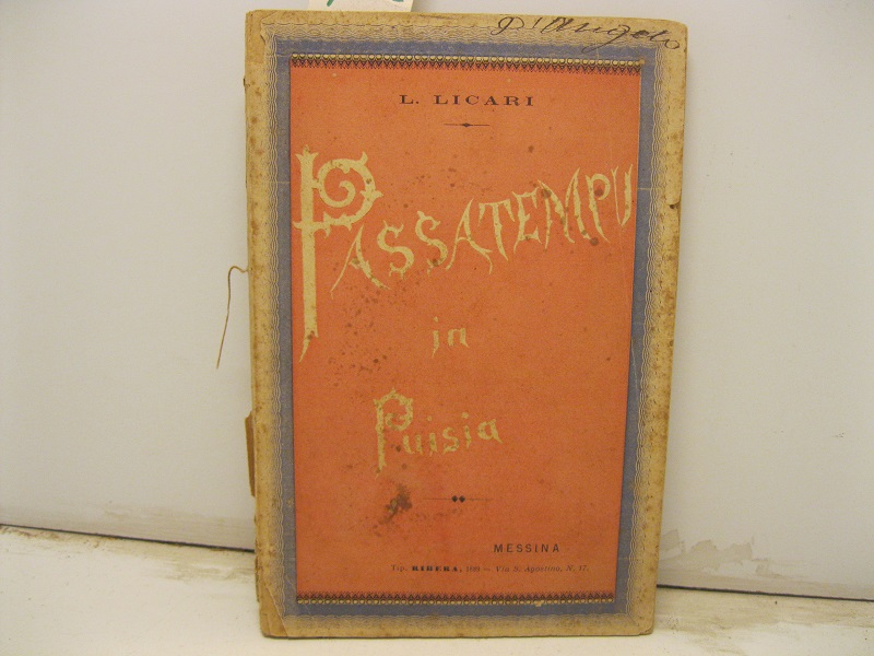 Passatempu in puisia.